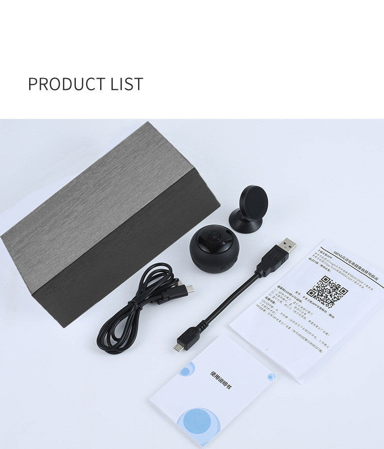 1080P HD WiFi Mini IP Security Camera – Night Vision, Remote Monitor, Voice Recorder
