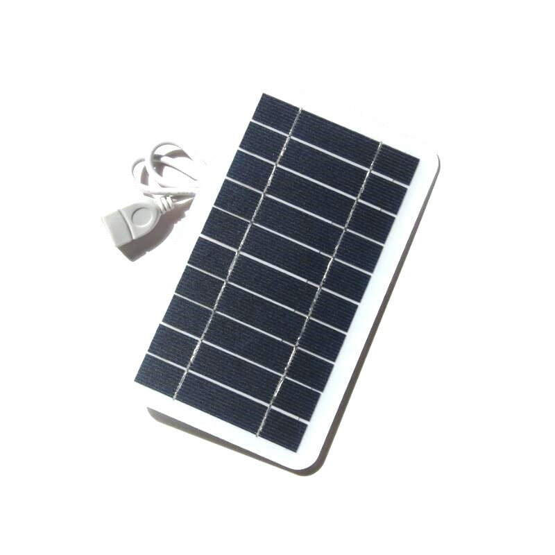 2W 5V Solar Charging Panel – Portable Outdoor Mobile Phone Charger
