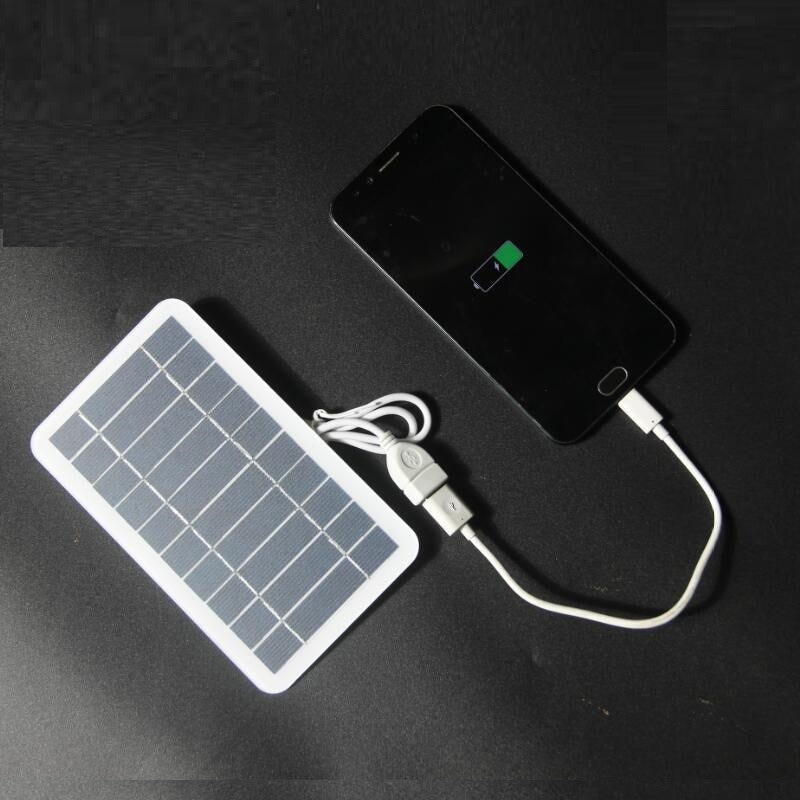 2W 5V Solar Charging Panel – Portable Outdoor Mobile Phone Charger