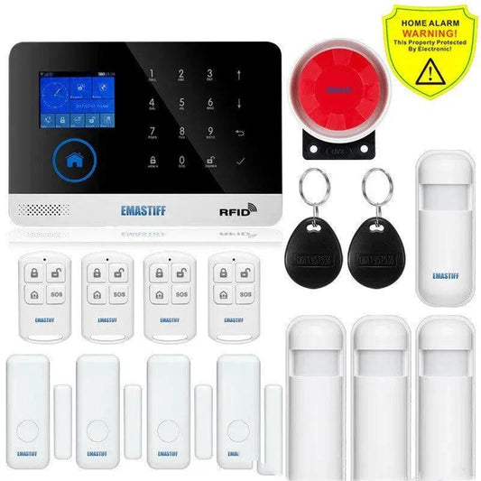 Smart Wireless GSM Door & Window Anti-Theft Alarm – Store & Home Security