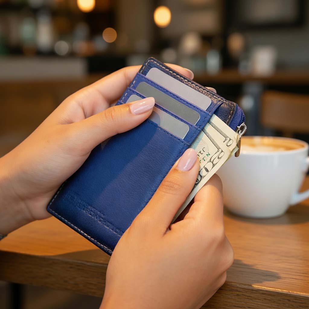 ID Stronghold RFID Secure Ultimate Mini Wallet – Slim, Unisex, Contactless Protection