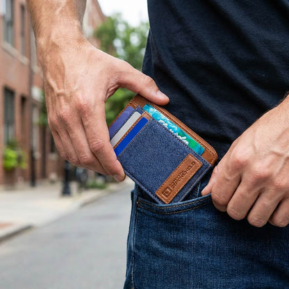 ID Stronghold RFID Secure Ultimate Mini Wallet – Slim, Unisex, Contactless Protection