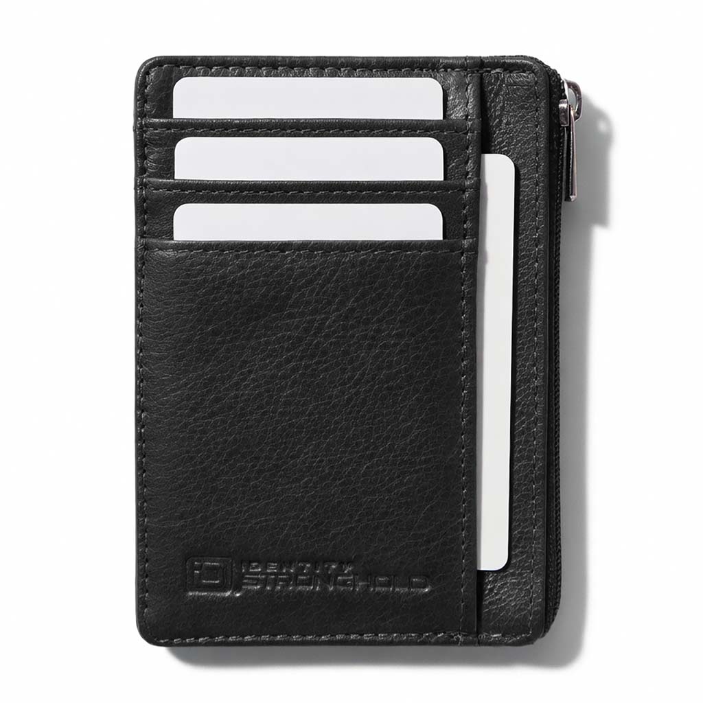 ID Stronghold RFID Secure Ultimate Mini Wallet – Slim, Unisex, Contactless Protection