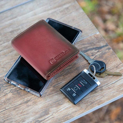 ID Stronghold Waltlet – Maximum Storage RFID Secure Minimalist Wallet, Unisex