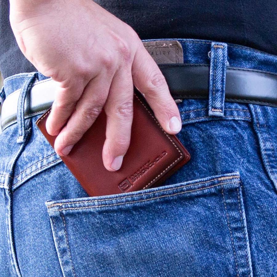 ID Stronghold Waltlet – Maximum Storage RFID Secure Minimalist Wallet, Unisex