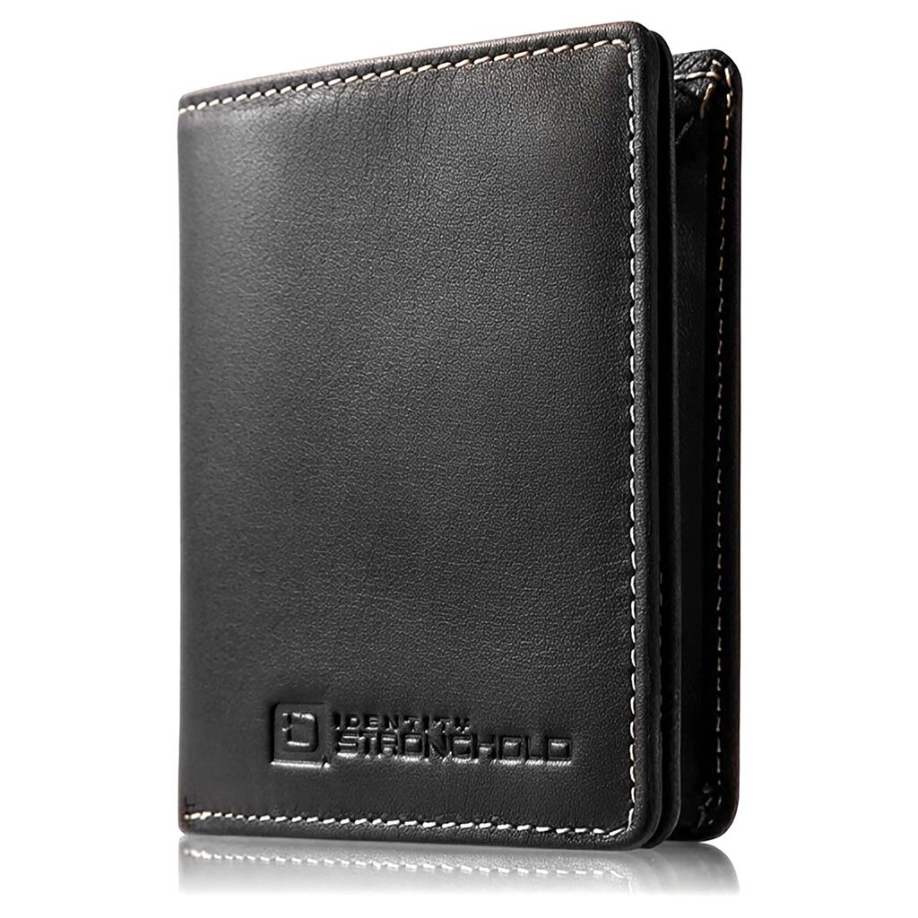 ID Stronghold Waltlet – Maximum Storage RFID Secure Minimalist Wallet, Unisex