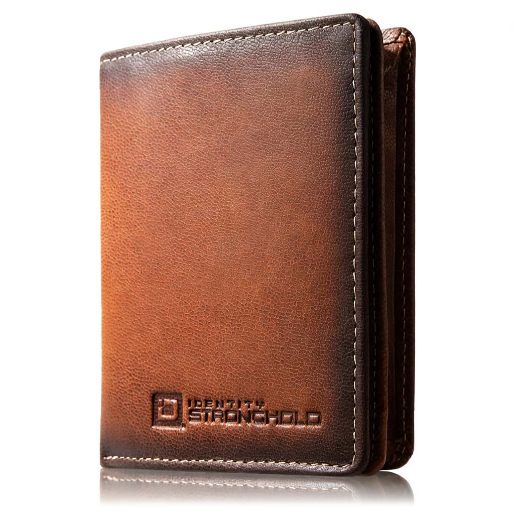 ID Stronghold Waltlet – Maximum Storage RFID Secure Minimalist Wallet, Unisex
