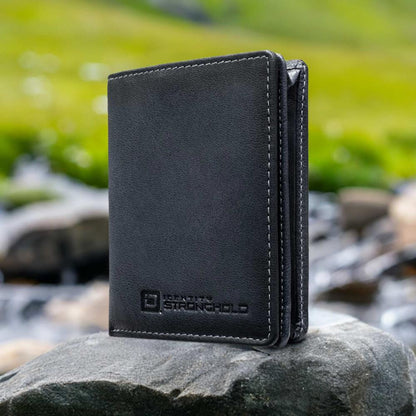 ID Stronghold Waltlet – Maximum Storage RFID Secure Minimalist Wallet, Unisex