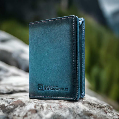 ID Stronghold Waltlet – Maximum Storage RFID Secure Minimalist Wallet, Unisex
