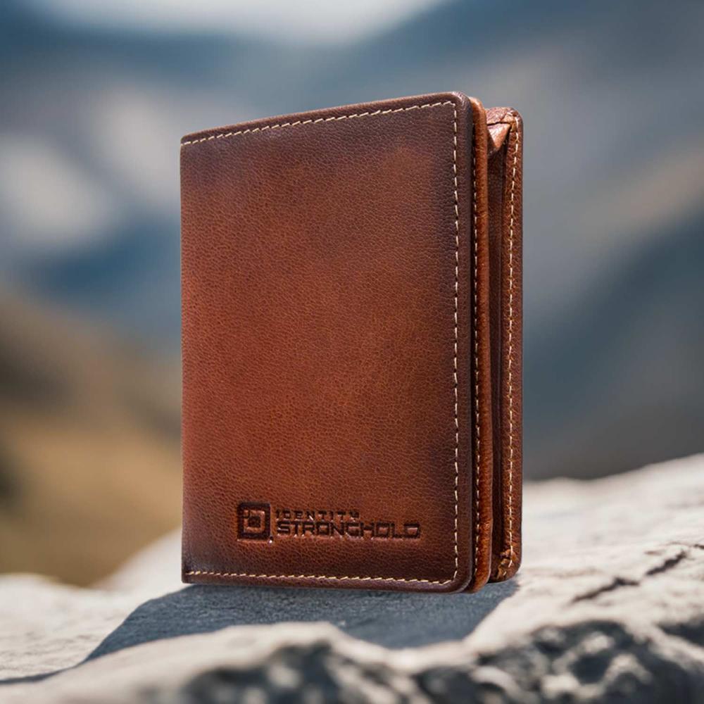 ID Stronghold Waltlet – Maximum Storage RFID Secure Minimalist Wallet, Unisex