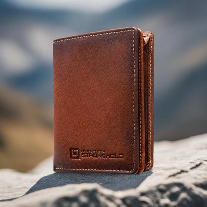 ID Stronghold Waltlet – Maximum Storage RFID Secure Minimalist Wallet, Unisex