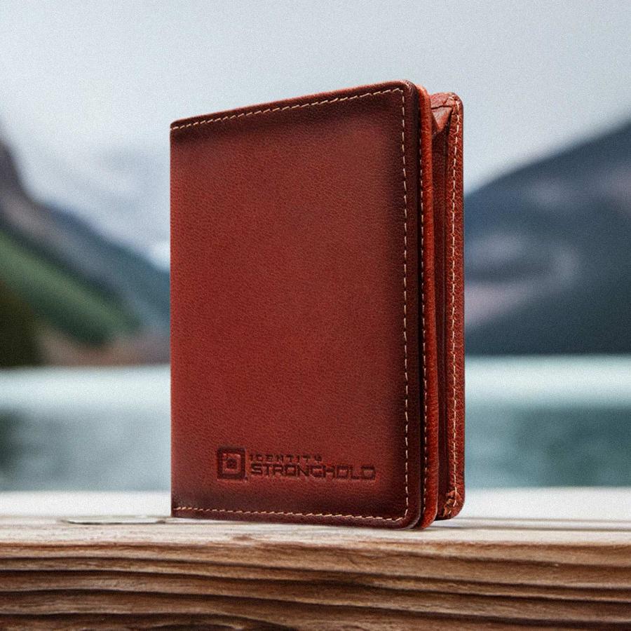ID Stronghold Waltlet – Maximum Storage RFID Secure Minimalist Wallet, Unisex