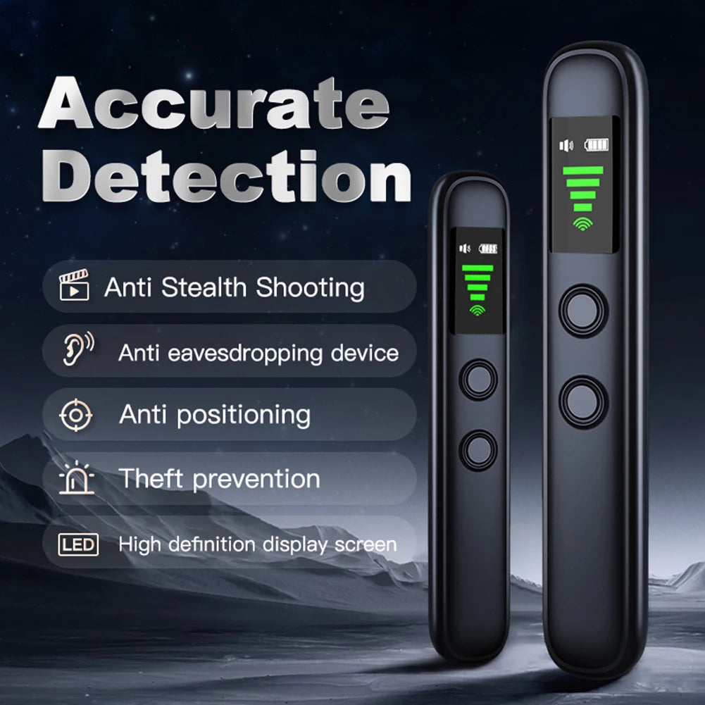 T66 Multifunctional GPS Tracker & Bug Detector – Anti-Spy, Anti-Eavesdropping, Camera Finder