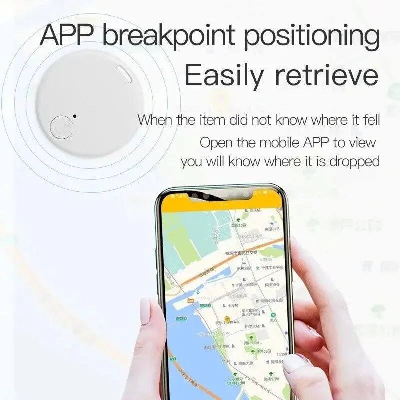 Smart GPS Anti-Loss Alarm Tracker – Real-Time Tracking, Compact, Anti-Theft Alert