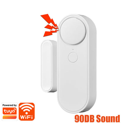 Tuya WiFi Smart Door & Window Sensor – Open/Close Detector, Smart Life App