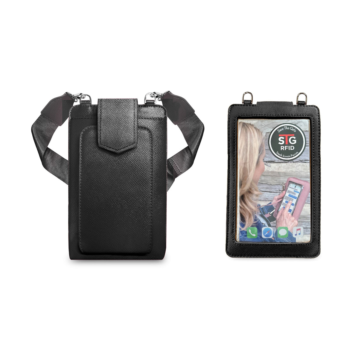 SaveTheGirls Boca RFID-Blocking Bag – Secure Everyday Carry Purse