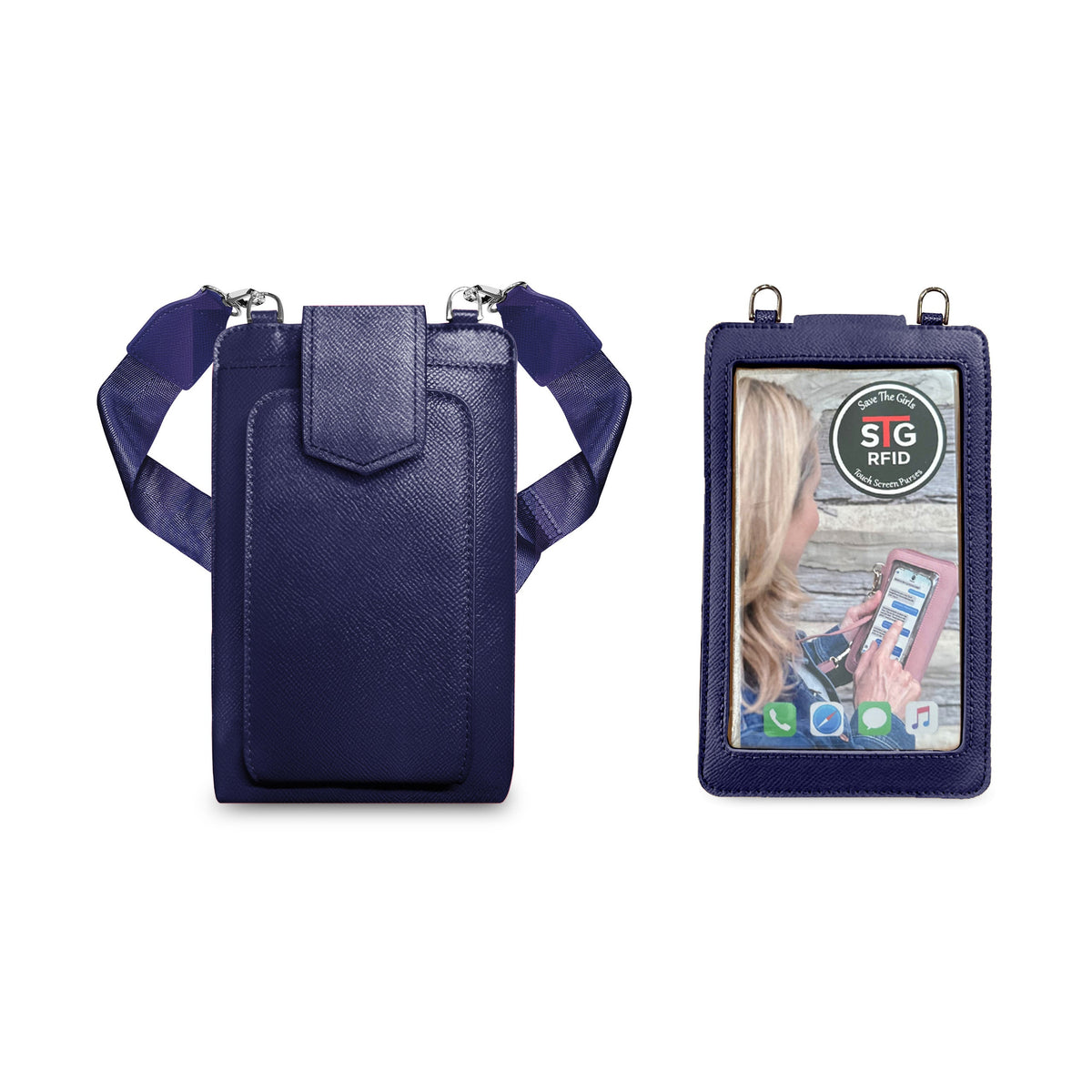SaveTheGirls Boca RFID-Blocking Bag – Secure Everyday Carry Purse
