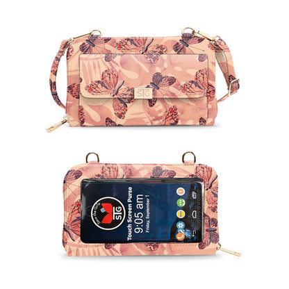 SaveTheGirls Captiva RFID Touch Screen Purse – Secure Crossbody Bag