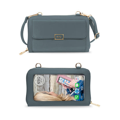 SaveTheGirls Captiva RFID Touch Screen Purse – Secure Crossbody Bag