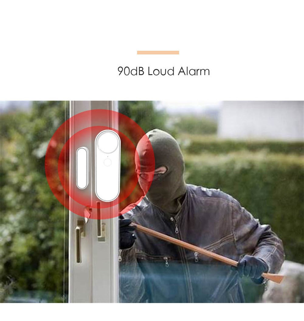 Tuya WiFi Smart Door & Window Sensor – Open/Close Detector, Smart Life App