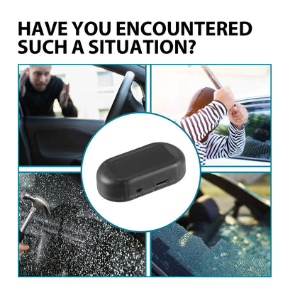 LED Anti-Theft Car Alarm Flashing Light – Induction Warning, Wiring Refit