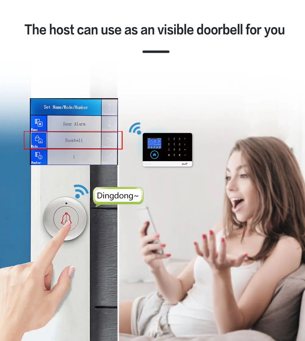 GauTone PG103 Tuya 4G 3G Alarm System GSM Home Security With IP Camera Wireless Solar Siren Support Alexa Smart Life