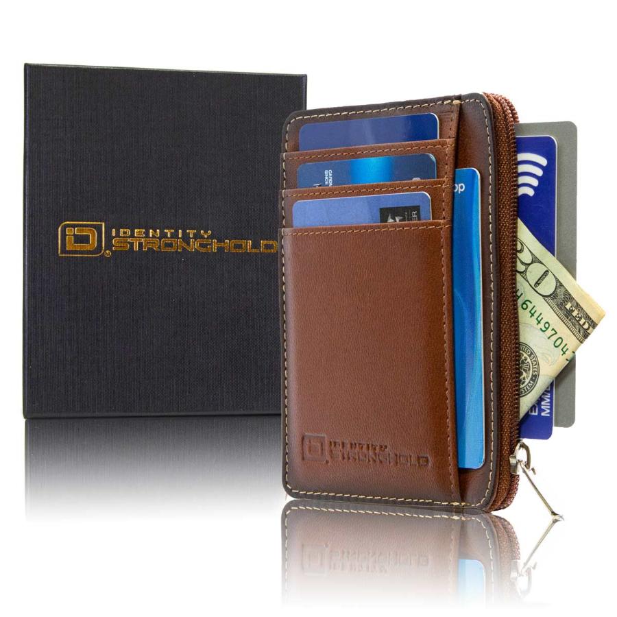 ID Stronghold RFID Secure Ultimate Mini Wallet – Slim, Unisex, Contactless Protection