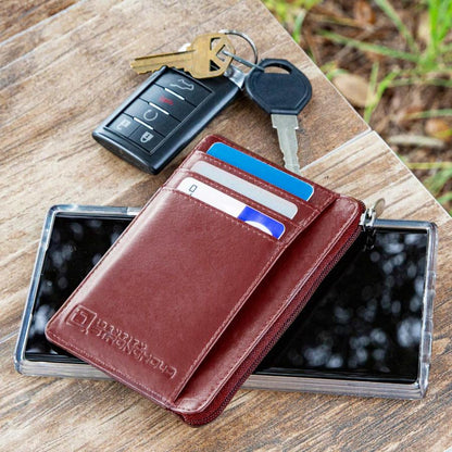 ID Stronghold RFID Secure Ultimate Mini Wallet – Slim, Unisex, Contactless Protection