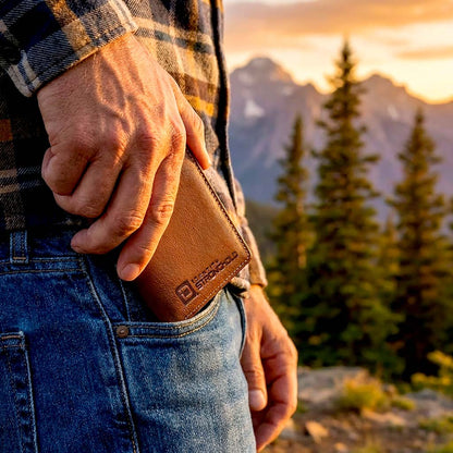 ID Stronghold Waltlet – Maximum Storage RFID Secure Minimalist Wallet, Unisex