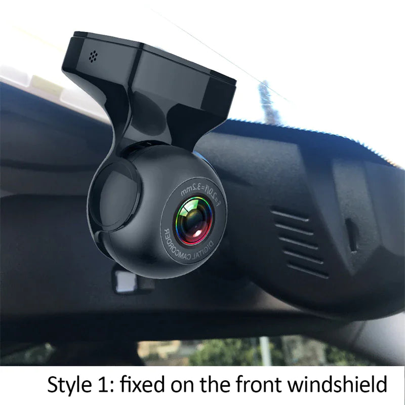 170° Wide Angle WiFi Dash Cam – 1080P HD, G-Sensor, Loop Recording, Car DVR