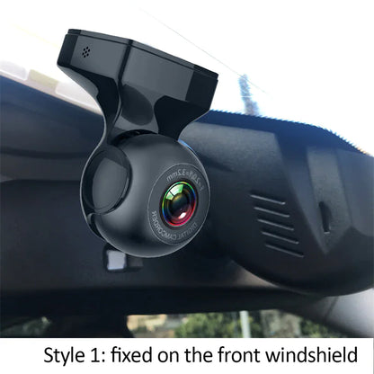 170° Wide Angle WiFi Dash Cam – 1080P HD, G-Sensor, Loop Recording, Car DVR