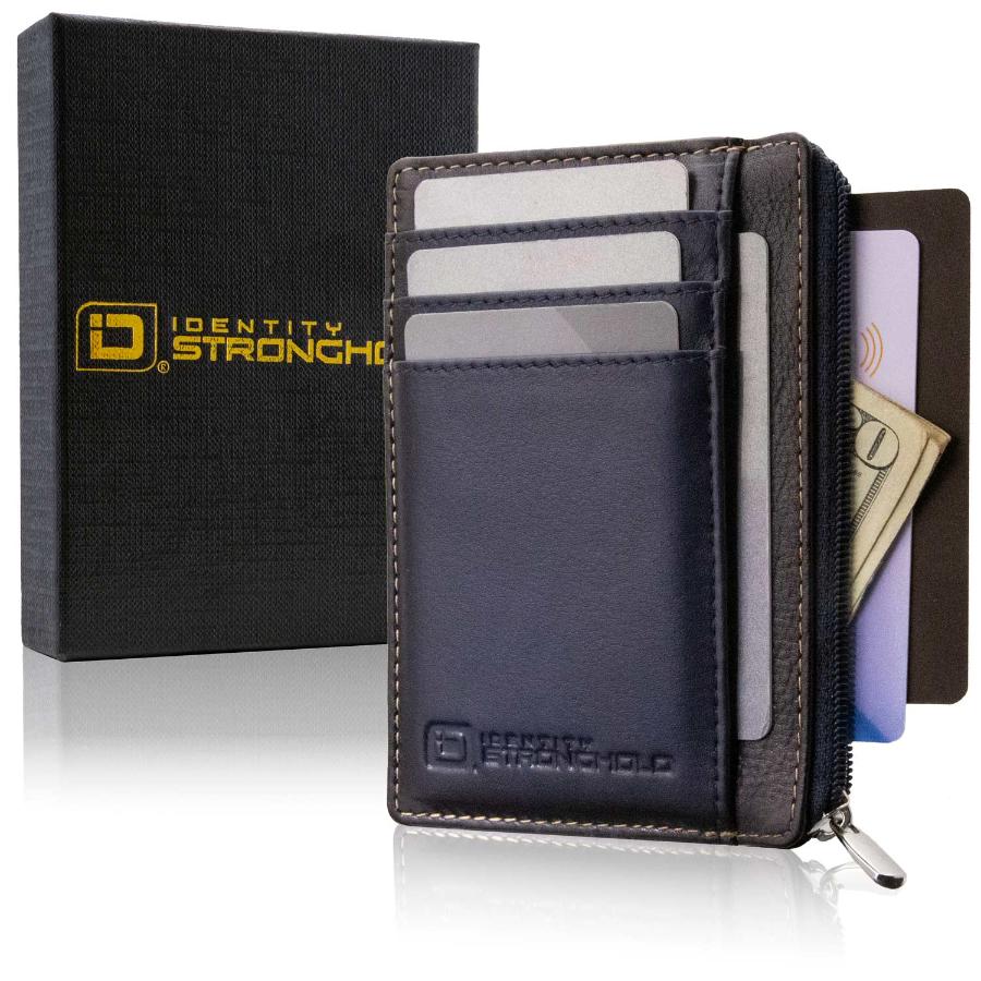 ID Stronghold RFID Secure Ultimate Mini Wallet – Slim, Unisex, Contactless Protection