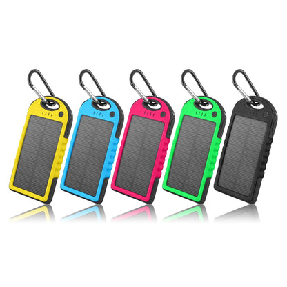 5000mAh Solar Power Bank Phone Charger – 2-Pack, Compact Outdoor Emergency Backup