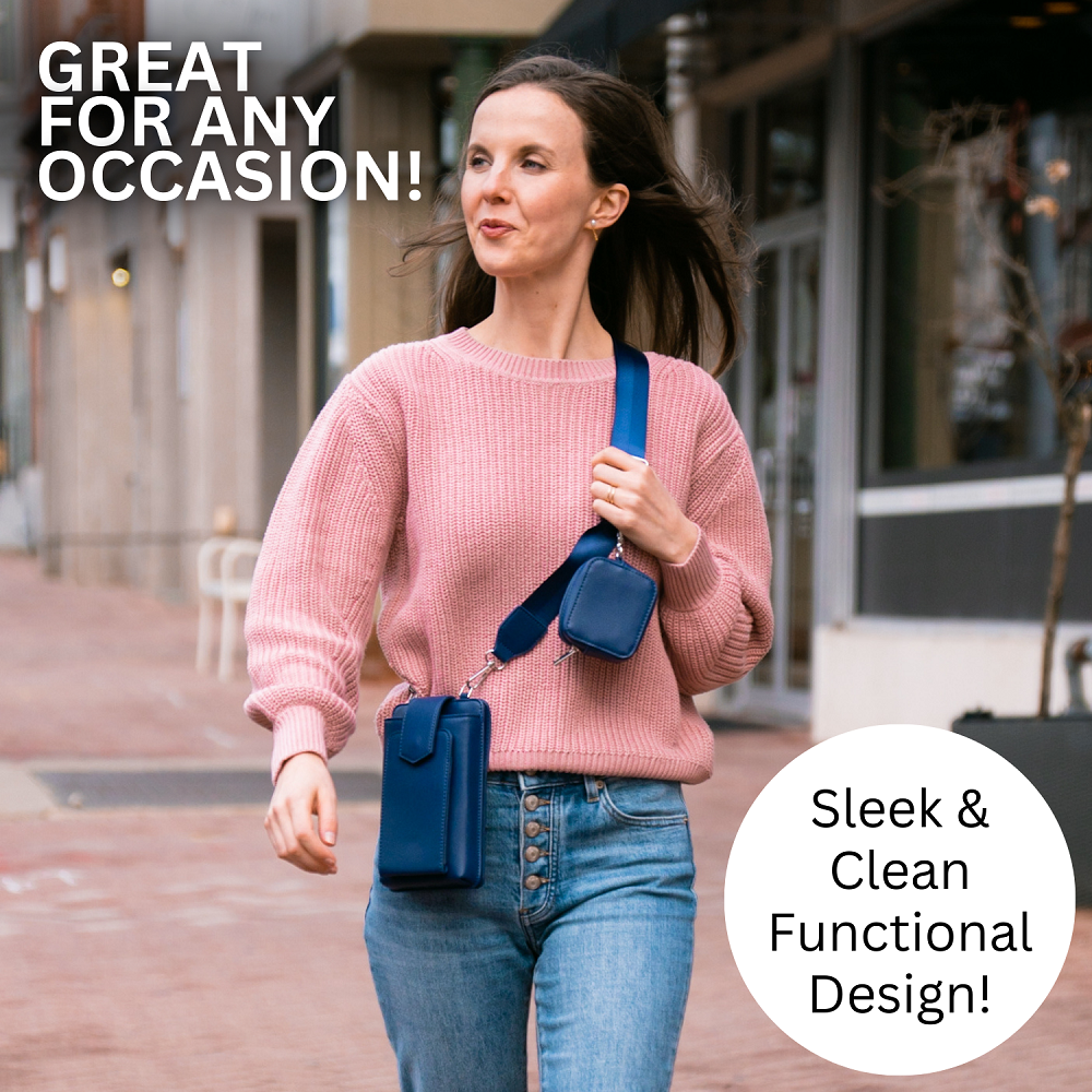 SaveTheGirls Boca RFID-Blocking Bag – Secure Everyday Carry Purse