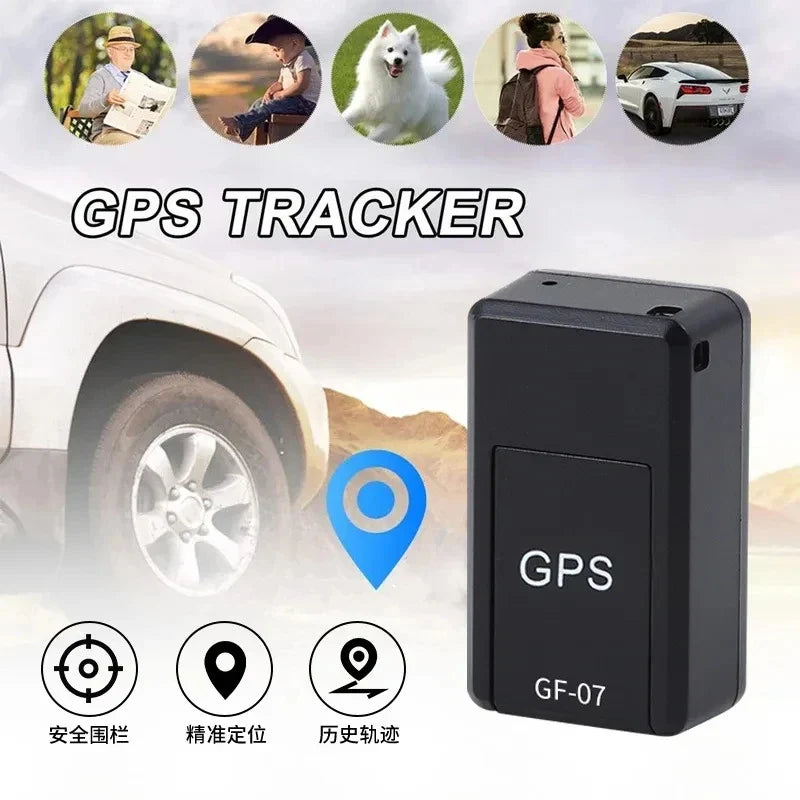 GF07 Mini Magnetic GPS Tracker – Real-Time Car & Vehicle Locator, Anti-Theft