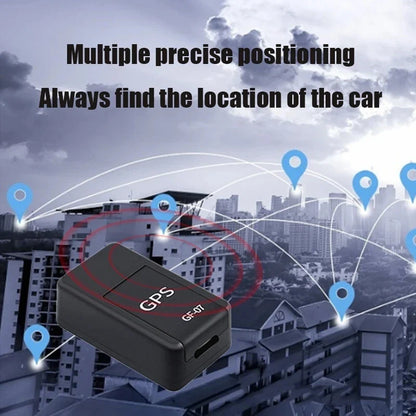GF07 Mini Magnetic GPS Tracker – Real-Time Car & Vehicle Locator, Anti-Theft