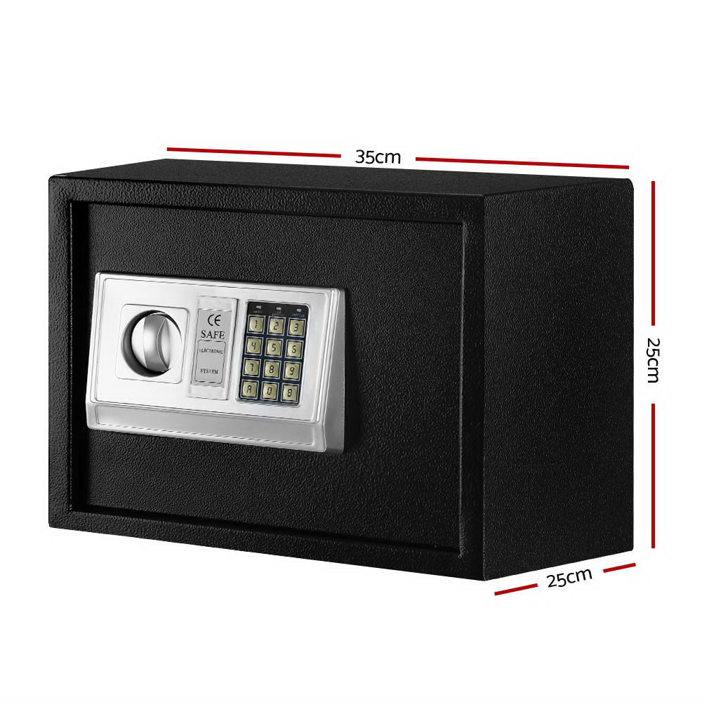 UL-Tech 16L Electronic Security Safe Box – Digital Lock, Home & Office Valuables Storage