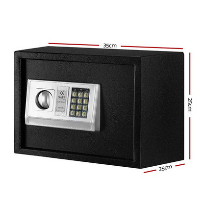 UL-Tech 16L Electronic Security Safe Box – Digital Lock, Home & Office Valuables Storage