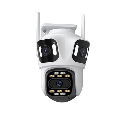 Three Lens 6K HD Outdoor WiFi Security Camera-0