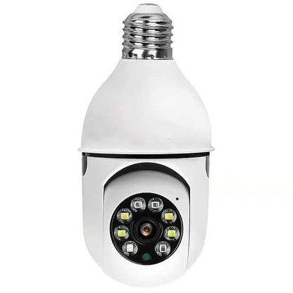 Bulb Camera Security Monitor – Hidden WiFi Surveillance, 360° View, Smart Home