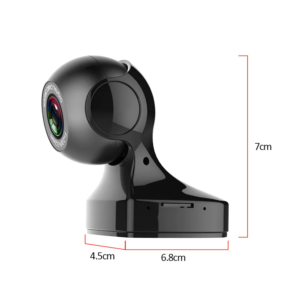 170° Wide Angle WiFi Dash Cam – 1080P HD, G-Sensor, Loop Recording, Car DVR