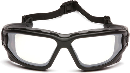 I-Force Sporty Dual Pane Anti-Fog Goggles with Black Frame and Clear Anti-Fog Lens