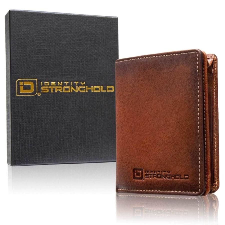 ID Stronghold Waltlet – Maximum Storage RFID Secure Minimalist Wallet, Unisex