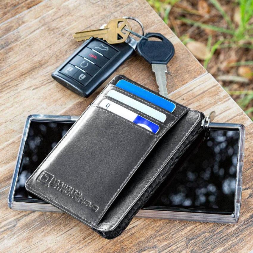 ID Stronghold RFID Secure Ultimate Mini Wallet – Slim, Unisex, Contactless Protection