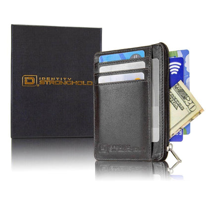 ID Stronghold RFID Secure Ultimate Mini Wallet – Slim, Unisex, Contactless Protection