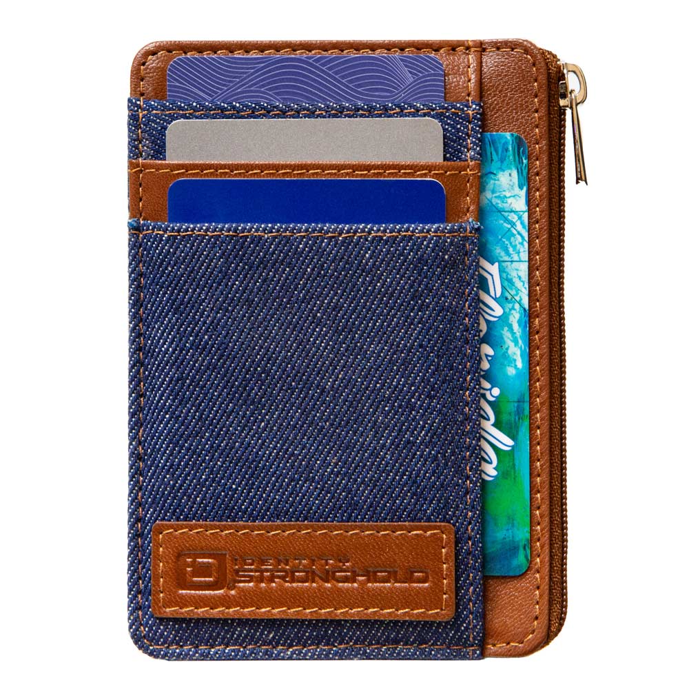 ID Stronghold RFID Secure Ultimate Mini Wallet – Slim, Unisex, Contactless Protection