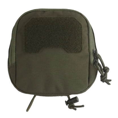 Signal & Steel AG Double-Zipper Utility Pouch – MOLLE Tactical Storage Pouch for Airsoft Gear
