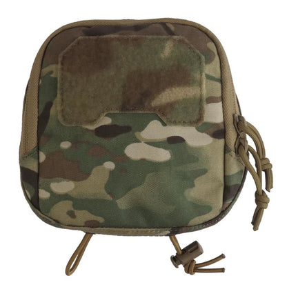 Signal & Steel AG Double-Zipper Utility Pouch – MOLLE Tactical Storage Pouch for Airsoft Gear