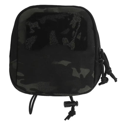 Signal & Steel AG Double-Zipper Utility Pouch – MOLLE Tactical Storage Pouch for Airsoft Gear