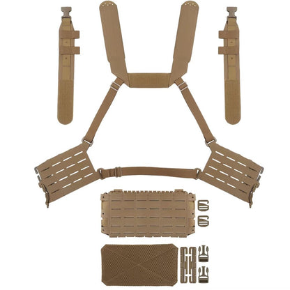 Signal & Steel ARC Gen3 Chest Rig – Quick Release MOLLE Micro Rig with Triple 5.56 Mag Pouch